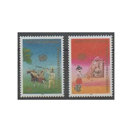 Promotion Nations Unies (ONU - Vienne) - 1990 - No 110/111