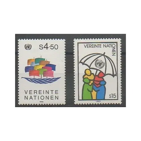 Quantité Limitée Nations Unies (ONU - Vienne) - 1985 - No 49/50