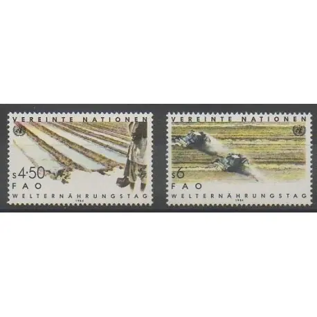 Offre Spéciale Nations Unies (ONU - Vienne) - 1984 - No 39/40