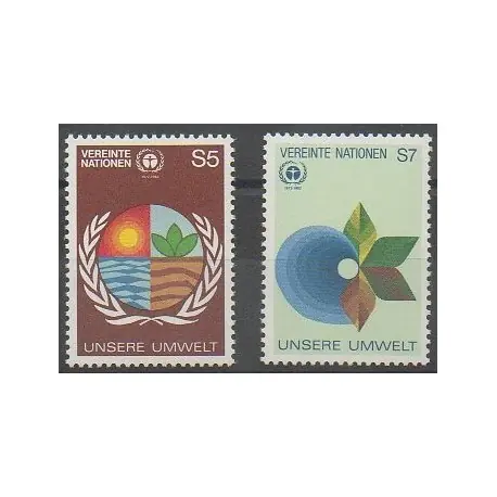 Quantité Limitée Nations Unies (ONU - Vienne) - 1982 - No 24/25