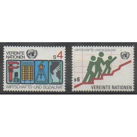 Nations Unies (ONU - Vienne) - 1980 - No 14/15 Exclusif
