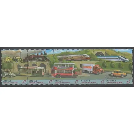 Usine Directe Nations Unies (ONU - Vienne) - 1997 - No 250/254 - Transports