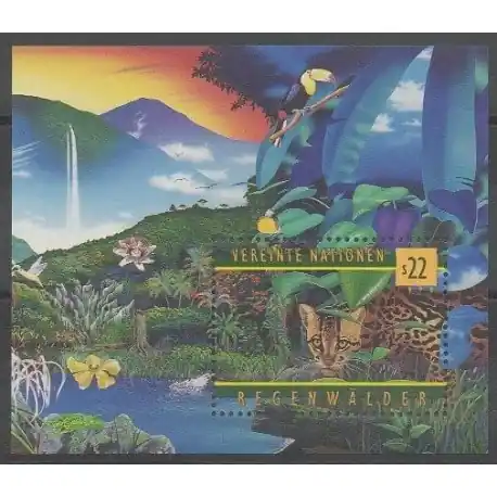 Nations Unies (ONU - Vienne) - 1998 - No BF9 - Mammifères Usine Directe