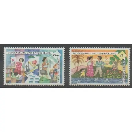 Nations Unies (ONU - Vienne) - 1994 - No 194/195 Acheter Direct