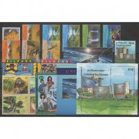 Nations Unies (ONU - Vienne) - Année complète - 1999 - No 296/317 - BF10/BF11 Livraison Gratuite