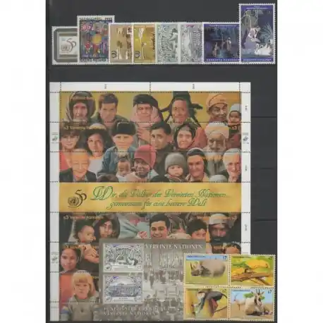 Nations Unies (ONU - Vienne) - Année complète - 1995 - No 198/221 - BF6 Vente Flash