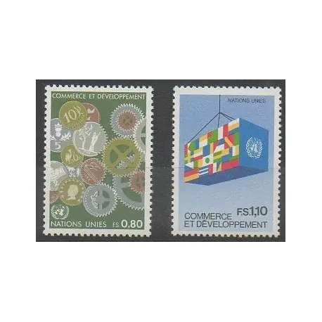 Nations Unies (ONU - Genève) - 1983 - No 115/116 Commande En Gros