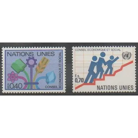Prix Promo Nations Unies (ONU - Genève) - 1980 - No 94/95
