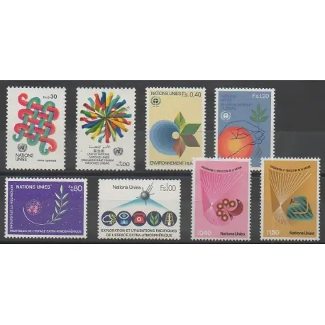 Acheter Direct Nations Unies (ONU - Genève) - Année complète - 1982 - No 103/110