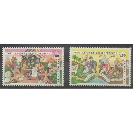 Marque Nations Unies (ONU - Genève) - 1994 - No 274/275