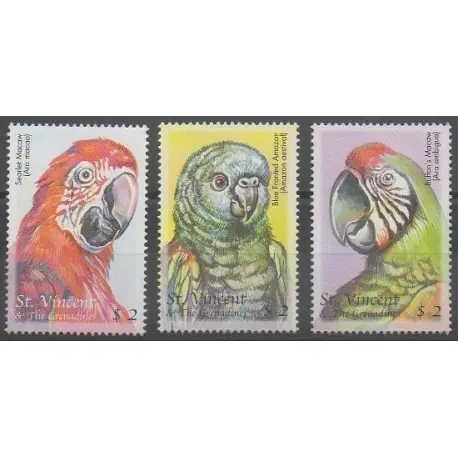 Offre Exclusive Saint-Vincent - 2000 - No 4065/4067 - Oiseaux