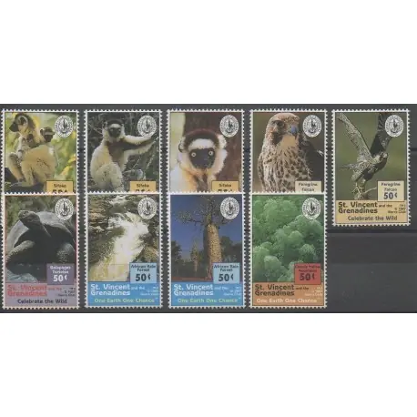 Petit Prix Saint-Vincent - 1997 - No 3282/3290 - Animaux