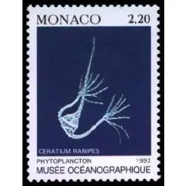 Original Timbre de collection Monaco - 1850