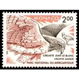 Dernier Modèle Timbre de collection Monaco - 1855