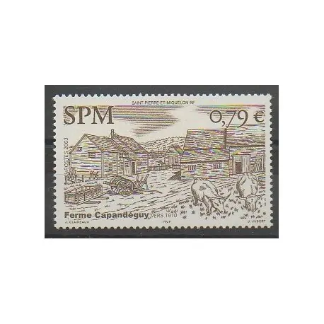 Vente Flash Saint-Pierre et Miquelon - 2003 - No 792 - Sites