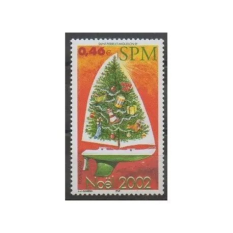 Meilleure Vente Saint-Pierre et Miquelon - 2002 - No 787 - Noël