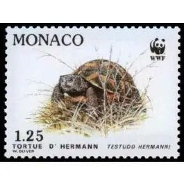 Original Timbre de collection Monaco - 1806