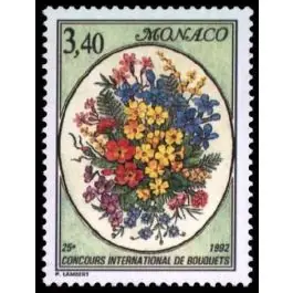 Pas Cher Timbre de collection Monaco - 1815