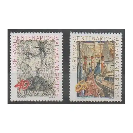 Prix Choc Portugal - 1993 - No 1927/1928 - Peinture