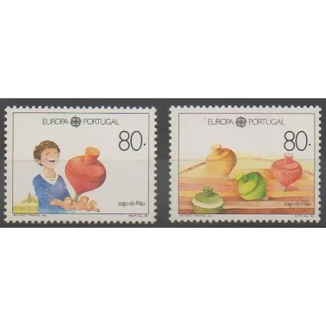 Portugal - 1989 - No 1763/1764 - Enfance - Europa Réduction