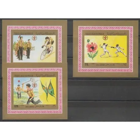 Yémen - République arabe - 1980 - No BI des PA174/PA176 - Scoutisme Nouvel Arrivage