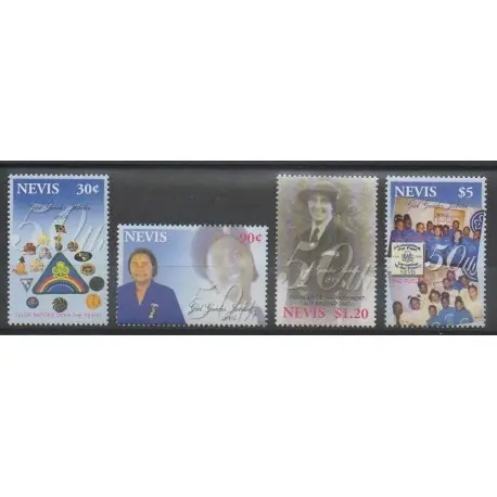 Nevis - 2004 - No 1727/1730 - Scoutisme Solde