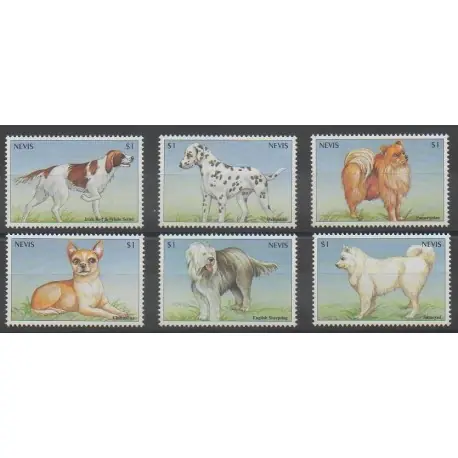 Nevis - 2000 - No 1380/1385 - Chiens Prix Réduit