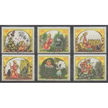 Allemagne orientale (RDA) - 1984 - No 2543/2548 - Littérature Offre Exclusive