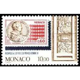 Livraison Gratuite Timbre de collection Monaco - 1989