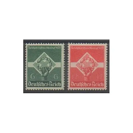 Allemagne - 1935 - No 530/531 Pas Cher