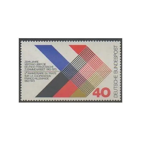 Allemagne occidentale (RFA) - 1973 - No 603 Commander Vite