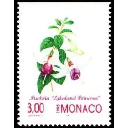 Authentique Timbre de collection Monaco - 2015