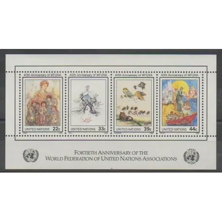 Prix Réduit Nations Unies (ONU - New-York) - 1986 - No BF9 - Peinture