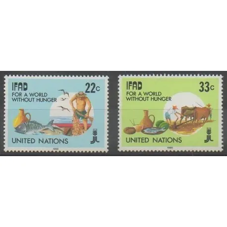 Nations Unies (ONU - New-York) - 1988 - No 513/514 Acheter Direct