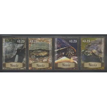 Nevis - 2013 - No 2377/2380 - Reptiles Tendance