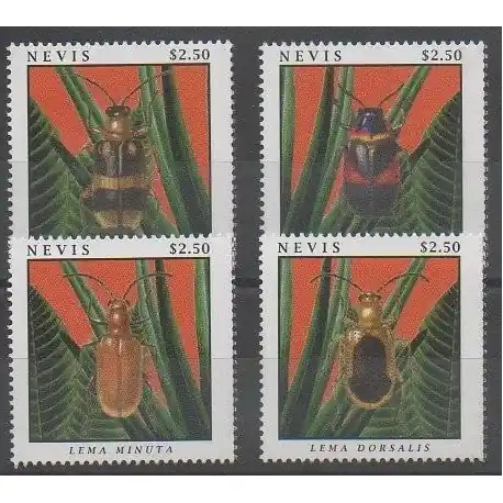 Nevis - 2012 - No 2361/2364 - Insectes Vente Directe