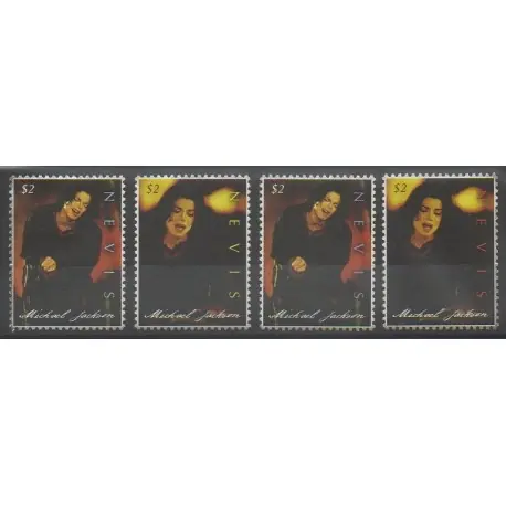 Nouveauté Nevis - 2009 - No 2095/2098 - Musique