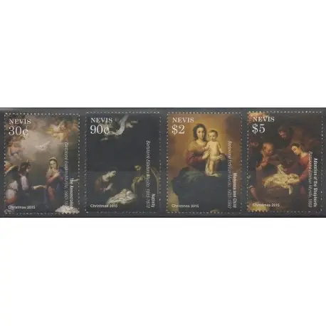 Nevis - 2015 - No 2545/2548 - Noël En Vogue