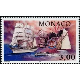 Livraison Gratuite Timbre de collection Monaco - 2076