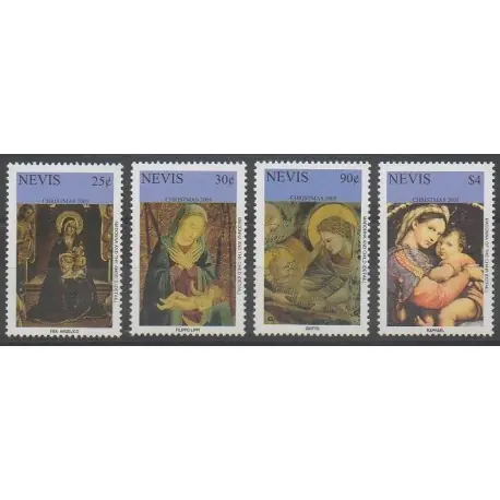 Offre Spéciale Nevis - 2005 - No 1880/1883 - Noël