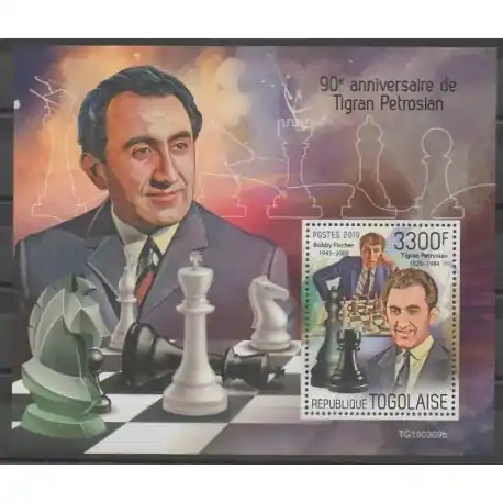 Quantité Limitée Togo - 2019 - No BF1618 - Échecs