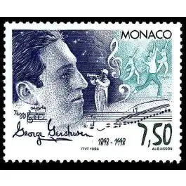 Authentique Timbre de collection Monaco - 2169