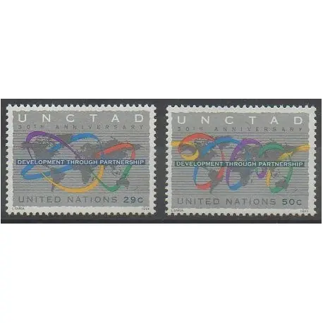 Nations Unies (ONU - New-York) - 1994 - No 665/666 Satisfait Ou Remboursé