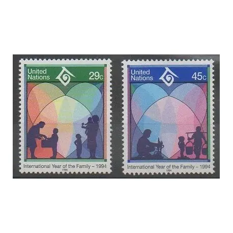 Nations Unies (ONU - New-York) - 1994 - No 649/650 Quantité Limitée