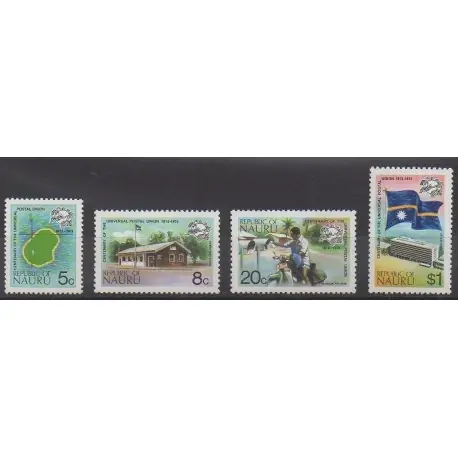 Nauru - 1974 - No 111/114 - Service postal Tendance