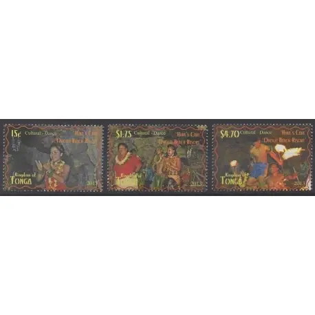Tonga - 2013 - No 1379/1381 - Folklore Marque