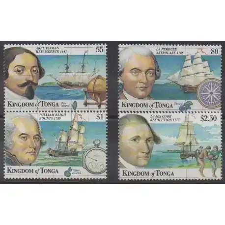 Tonga - 1999 - No 1142/1145 - Navigation Promotion