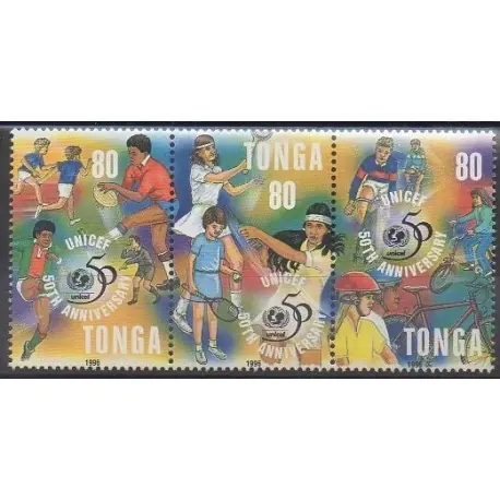 Tonga - 1996 - No 1055/1057 - Enfance Super Prix