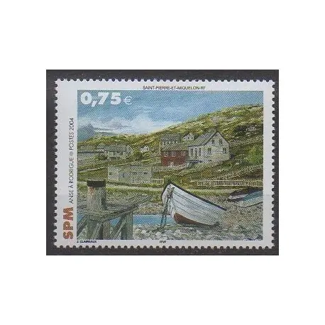 Achetez Aujourd’hui Saint-Pierre et Miquelon - 2004 - No 811 - Sites