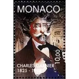 Commander Vite Timbre de collection Monaco - 2156